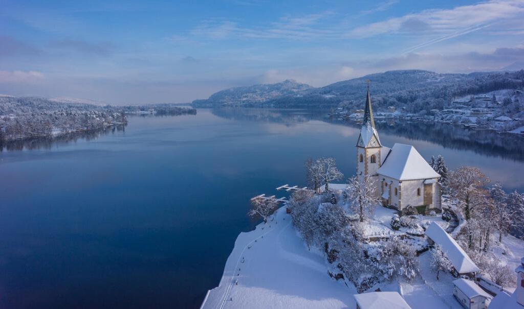 Stunning Woerthersee Holiday Home Sekull 外观 照片